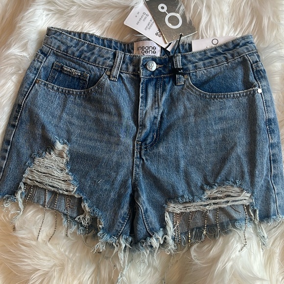 Insane gene Medium Jean shorts - Picture 1 of 5